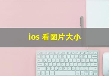 ios 看图片大小